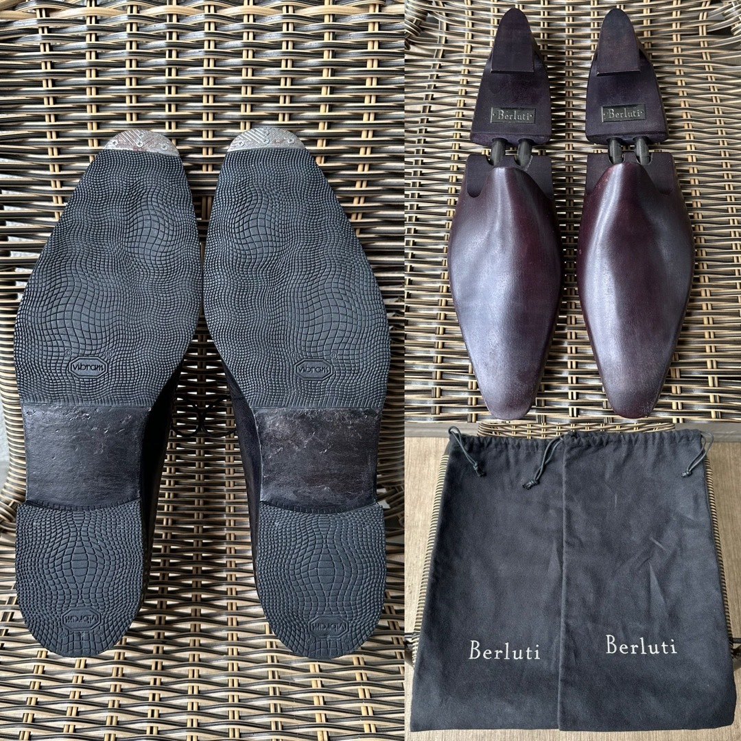 BERLUTI - 定価35,3万 ベルルッティ アレッサンドロ パティーヌ BERLUTI - 定価35,3万 ベルルッティ アレッサンドロ パティーヌ