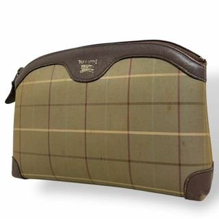 BURBERRY - 良品 バーバリー ポーチ セカンドバッグ ペン BURBERRY - 良品 バーバリー ポーチ セカンドバッグ ペン