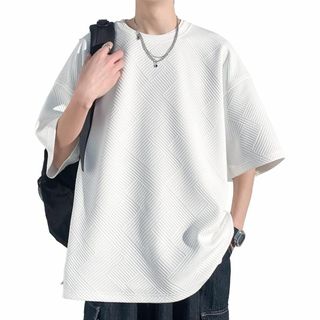 夏服 メンズ tシャツ メンズ 半袖 大きいサイズ 無地 (Tシャツ/カットソー(半袖/袖なし))