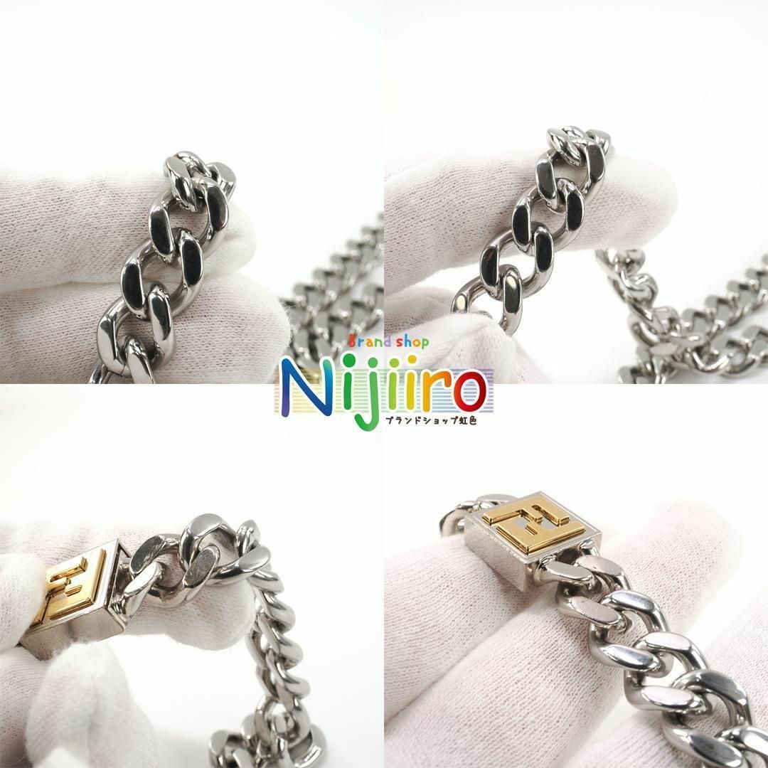 FENDI - 【極美品】フェンディ FF ネックレス 1623の通販 by 虹 FENDI - 【極美品】フェンディ FF ネックレス 1623の通販 by 虹