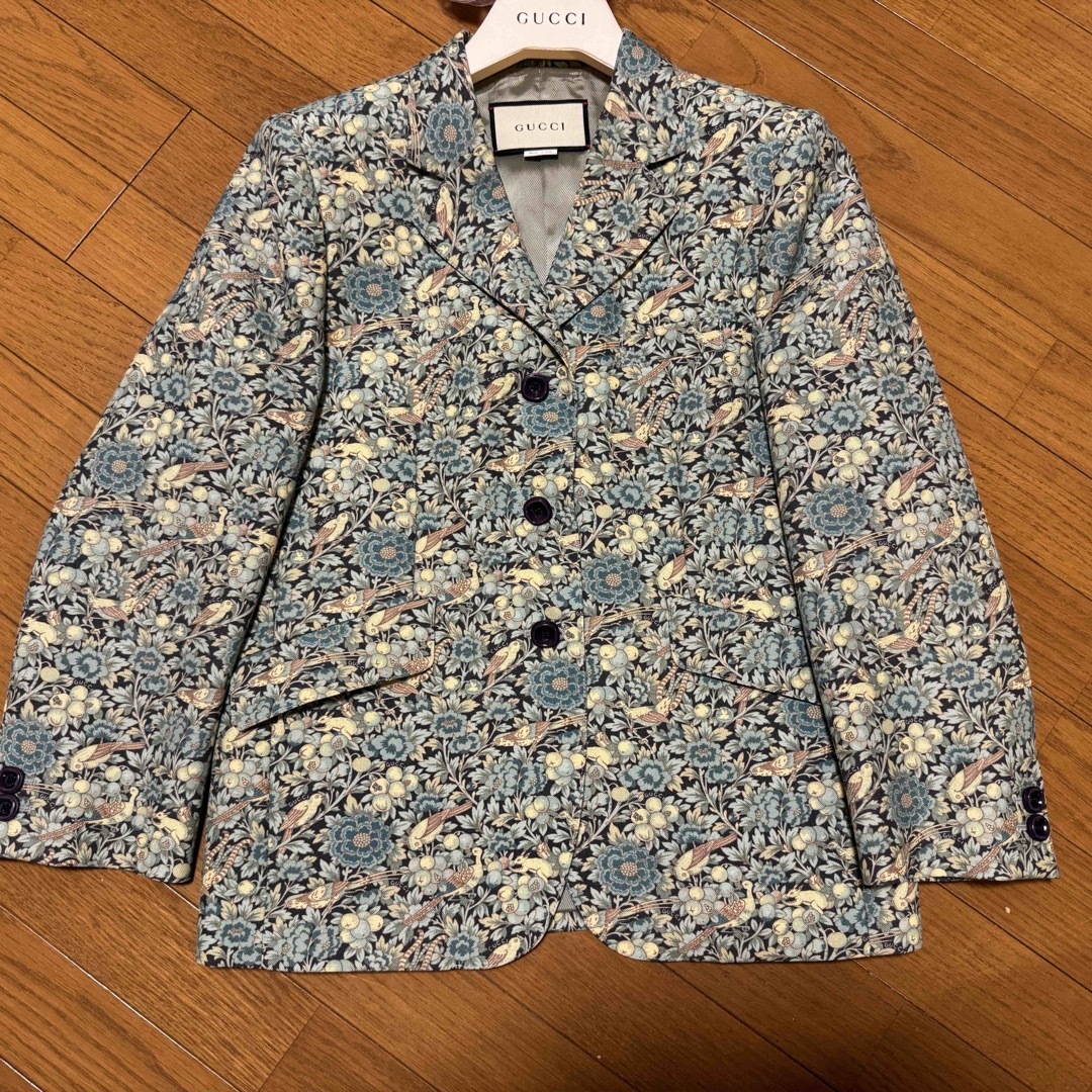 GUCCI - ⚫︎GUCCIグッチ20-21秋冬リバティLibertyジャケットの GUCCI - ⚫︎GUCCIグッチ20-21秋冬リバティLibertyジャケットの