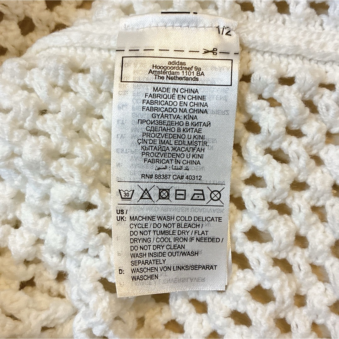 adidas - adidas CLOT CROCHET POLO CWHITE アディダス Sの通販 adidas - adidas CLOT CROCHET POLO CWHITE アディダス Sの通販