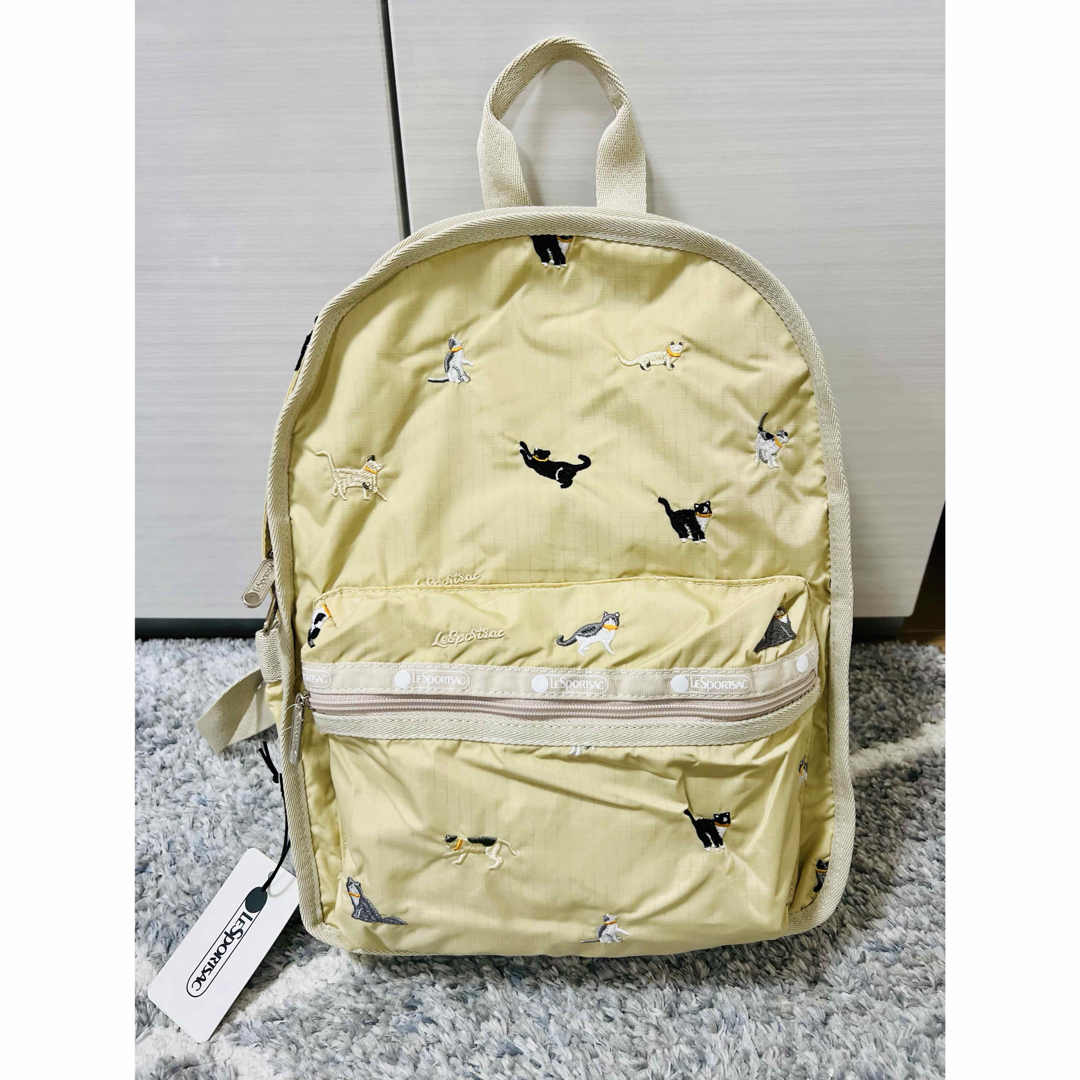 LeSportsac - レスポートサック ブリードオブキャット 刺繍 猫柄 LeSportsac - レスポートサック ブリードオブキャット 刺繍 猫柄