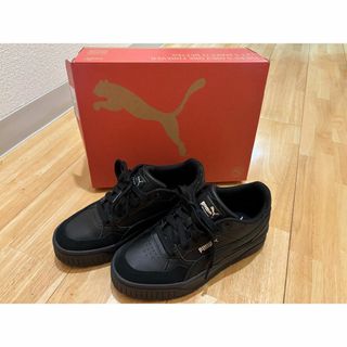 プーマ(PUMA)の【PUMA】KARMEN 2 IDOL 　黒23.0【3回着用 中古】(スニーカー)