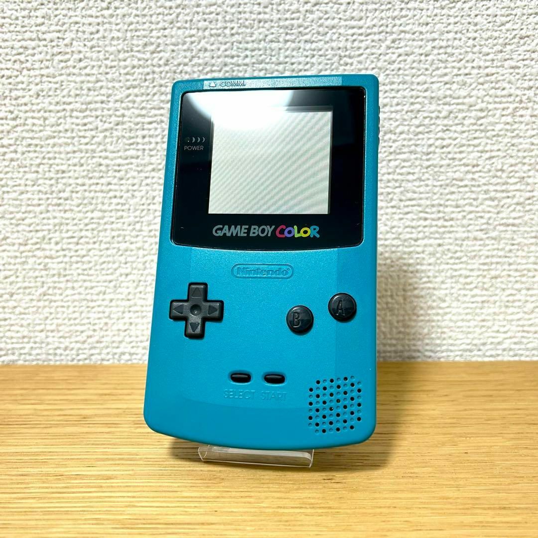 ゲームボーイ - 極美品 ゲームボーイカラー 本体 ブルー 動作OK ゲームボーイ - 極美品 ゲームボーイカラー 本体 ブルー 動作OK