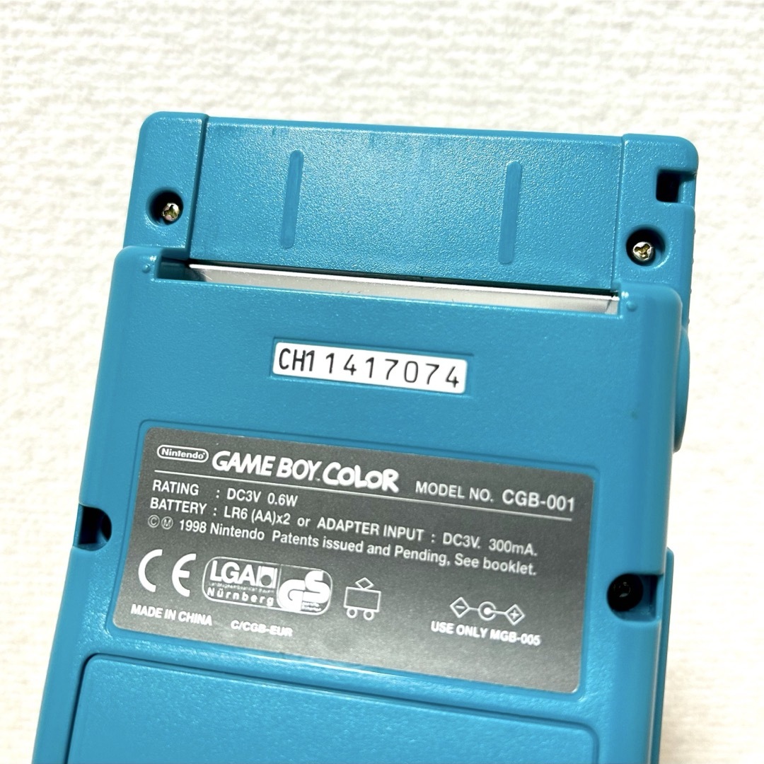 ゲームボーイ - 極美品 ゲームボーイカラー 本体 ブルー 動作OK ゲームボーイ - 極美品 ゲームボーイカラー 本体 ブルー 動作OK