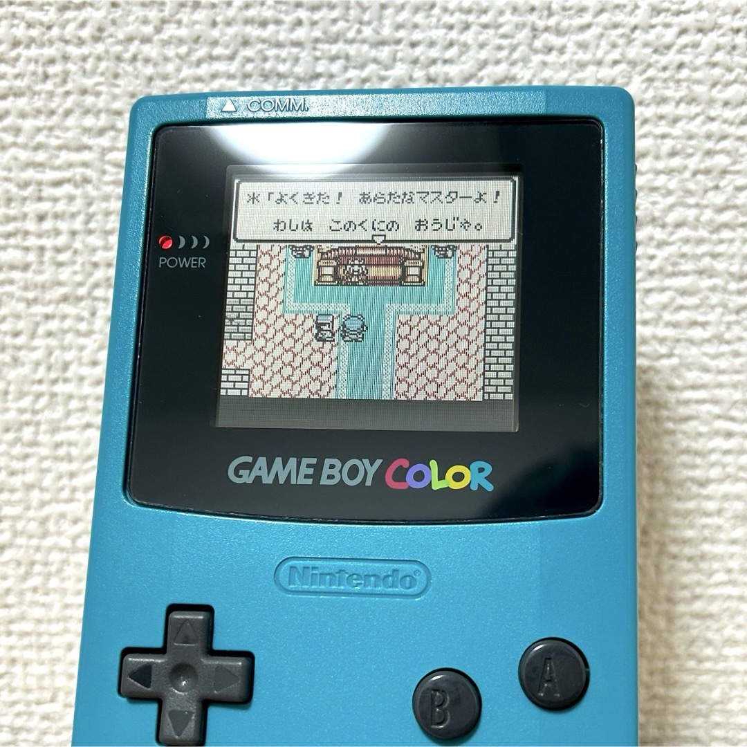 ゲームボーイ - 極美品 ゲームボーイカラー 本体 ブルー 動作OK ゲームボーイ - 極美品 ゲームボーイカラー 本体 ブルー 動作OK