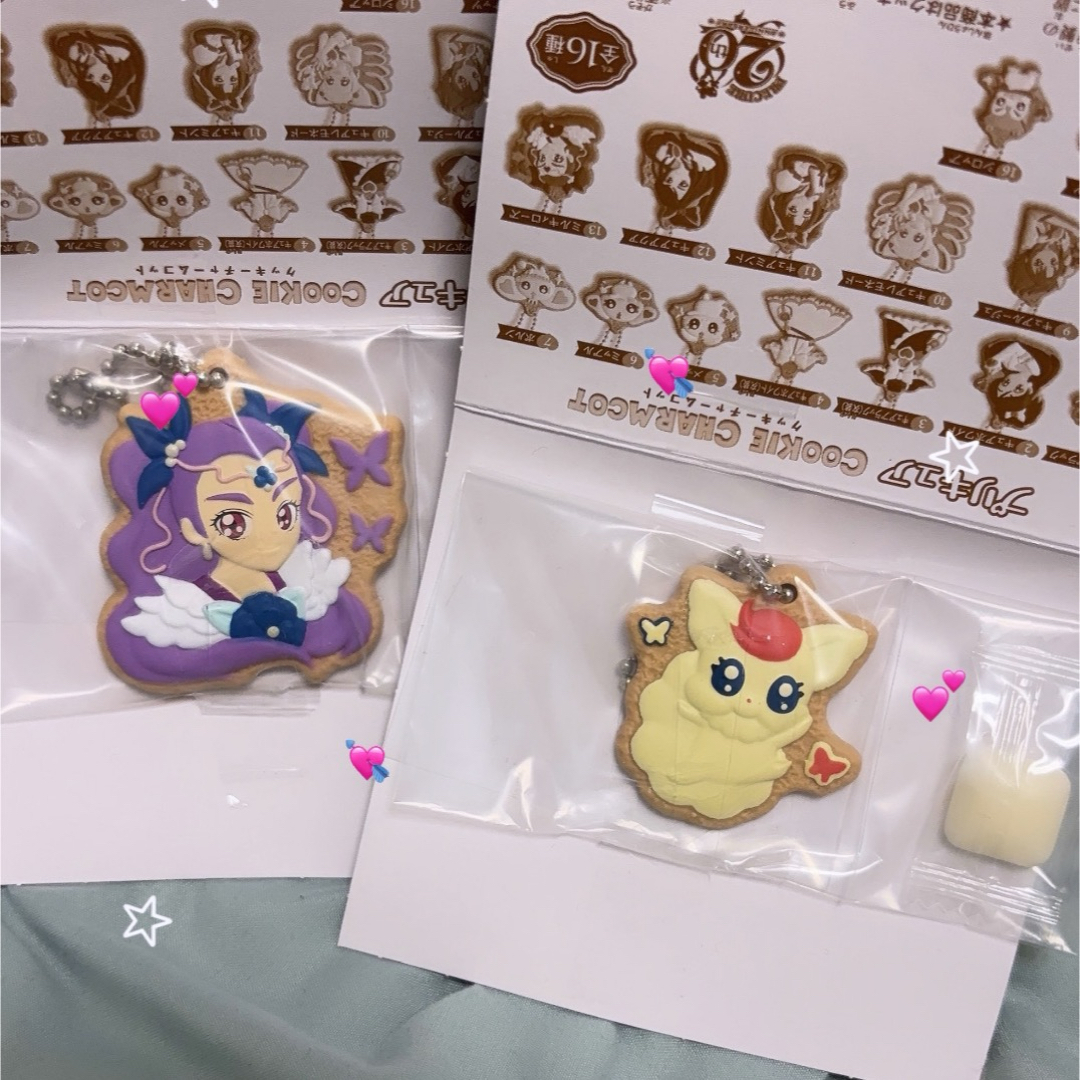 BANDAI(バンダイ)のプリキュア クッキーチャームコット エンタメ/ホビーのおもちゃ/ぬいぐるみ(キャラクターグッズ)の商品写真