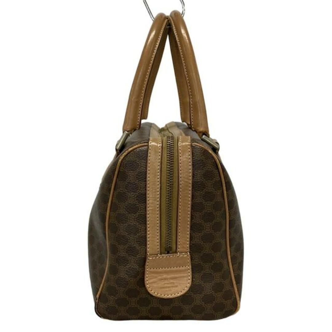 CELINE - CELINE(セリーヌ) ボストンバッグ マカダム柄 ブラウン CELINE - CELINE(セリーヌ) ボストンバッグ マカダム柄 ブラウン