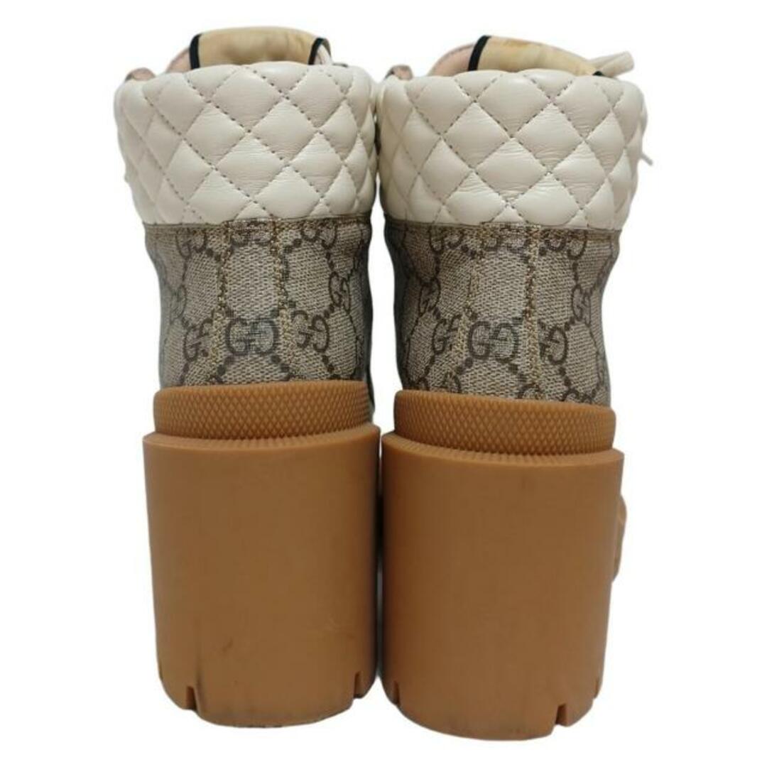 GUCCI - GUCCI(グッチ) ショートブーツ 36 レディース GG GUCCI - GUCCI(グッチ) ショートブーツ 36 レディース GG
