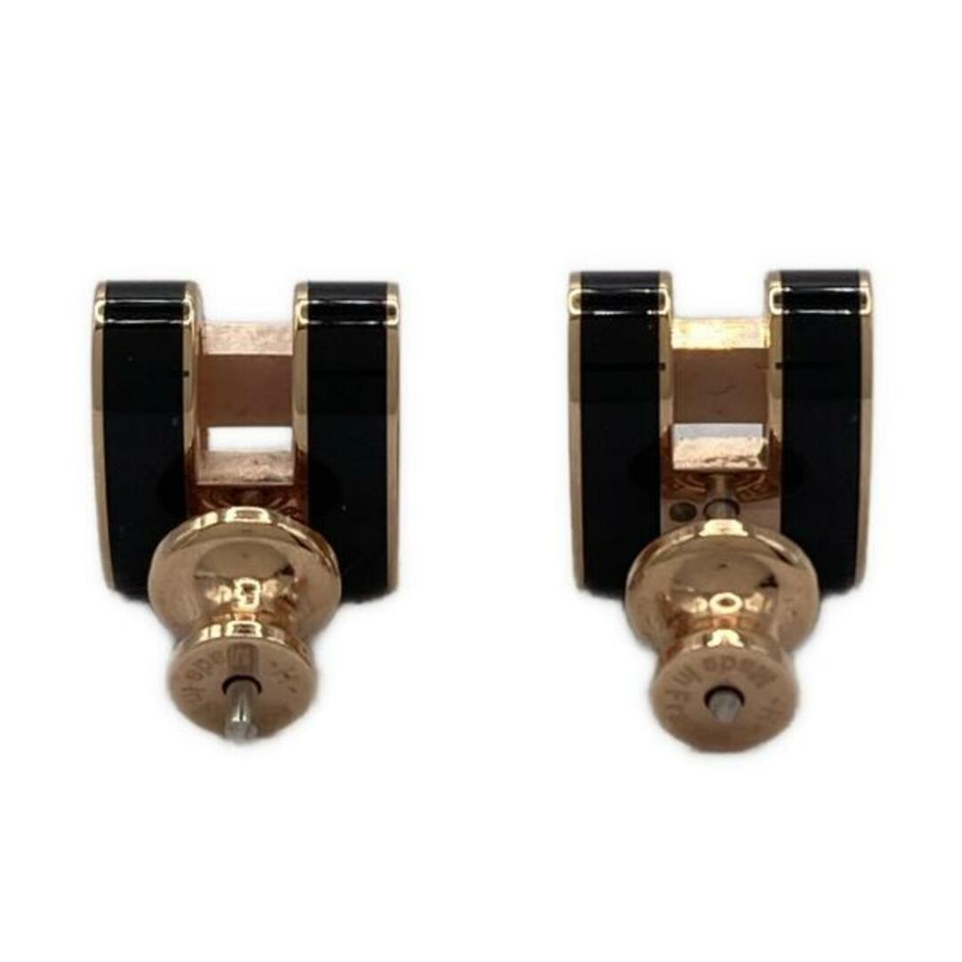 HERMES - HERMES(エルメス) ピアス美品 ポップアッシュ 黒 HERMES - HERMES(エルメス) ピアス美品 ポップアッシュ 黒