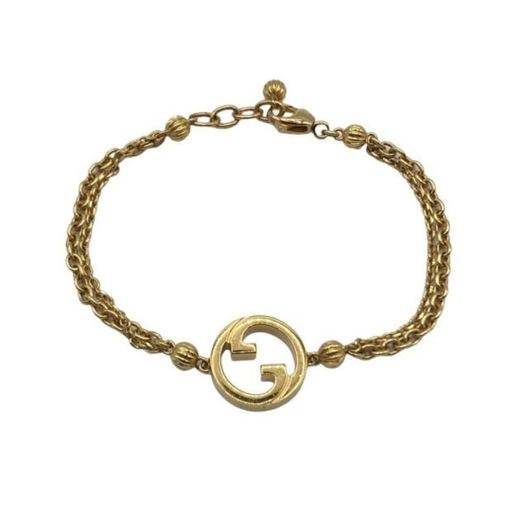 GUCCI - GUCCI(グッチ) ブレスレット美品  ブロンディ 774638 ゴールド ダブルチェーン