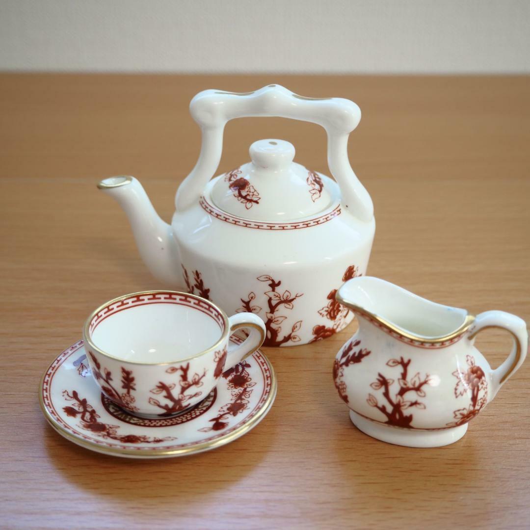 WEDGWOOD - 【ミニチュア】美品 英国 コールポート インディアン WEDGWOOD - 【ミニチュア】美品 英国 コールポート インディアン