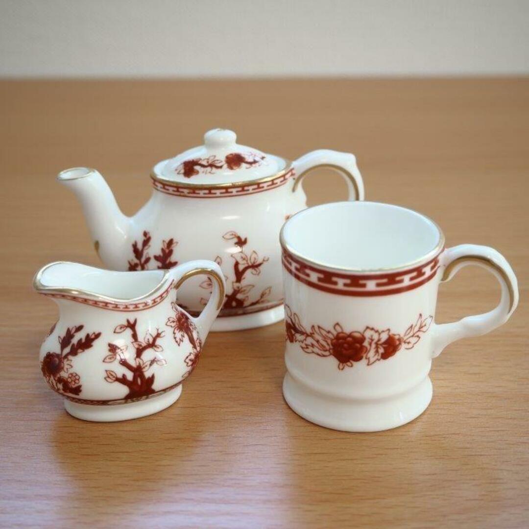 WEDGWOOD - 【ミニチュア】美品 英国 コールポート インディアン WEDGWOOD - 【ミニチュア】美品 英国 コールポート インディアン