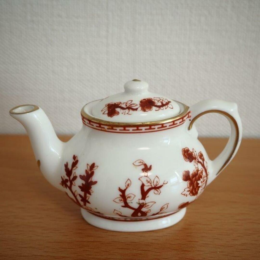 WEDGWOOD - 【ミニチュア】美品 英国 コールポート インディアン WEDGWOOD - 【ミニチュア】美品 英国 コールポート インディアン