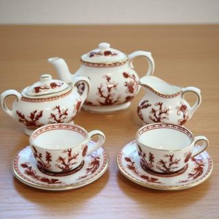 WEDGWOOD - 【ミニチュア】美品 英国 コールポート インディアン WEDGWOOD - 【ミニチュア】美品 英国 コールポート インディアン