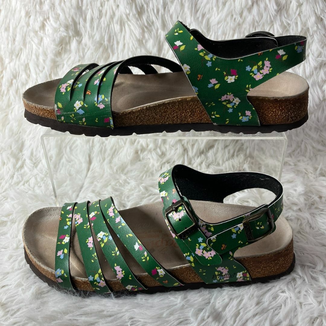BIRKENSTOCK - 美品 ビルケンシュトック パピリオ 花柄 BIRKENSTOCK - 美品 ビルケンシュトック パピリオ 花柄