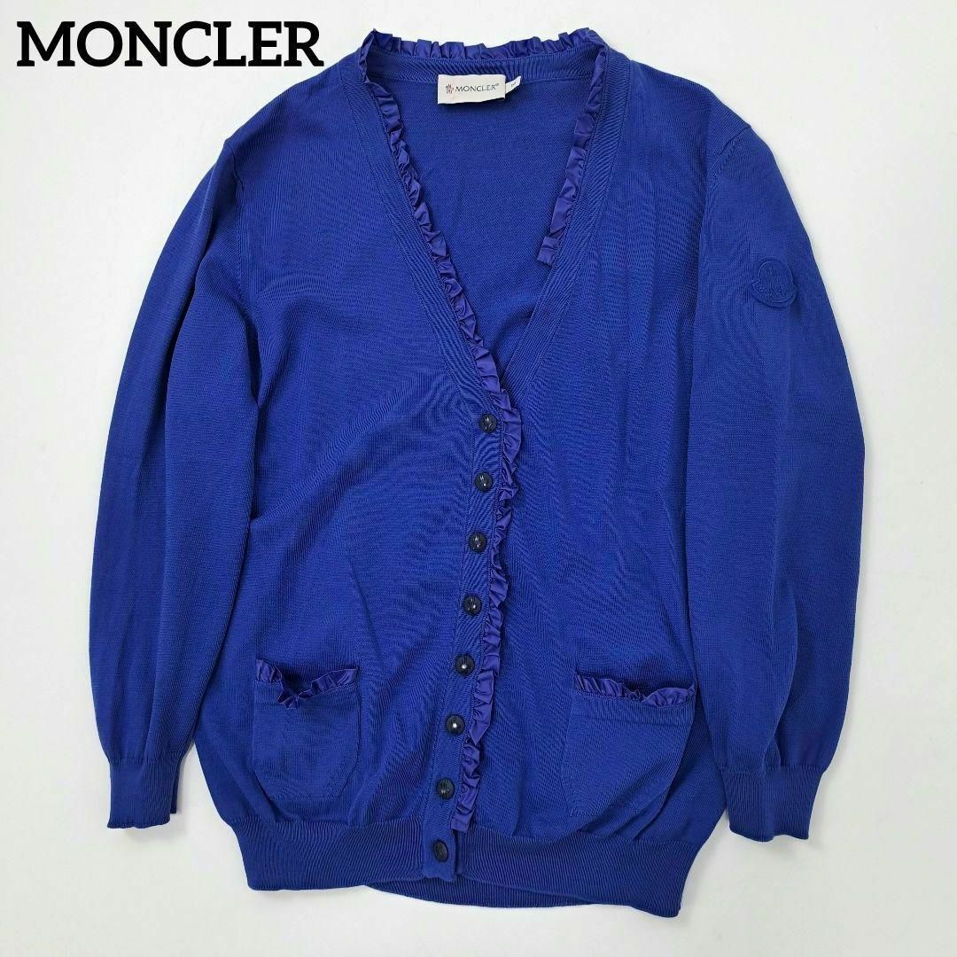 MONCLER - 美品☆MONCLER モンクレール ワッペン付 春夏 MONCLER - 美品☆MONCLER モンクレール ワッペン付 春夏