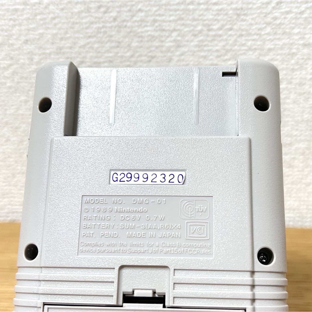 ゲームボーイ - 極美品 初代 ゲームボーイ 本体 グレー 動作OKの ゲームボーイ - 極美品 初代 ゲームボーイ 本体 グレー 動作OKの