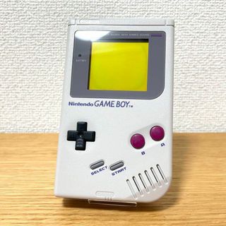 ゲームボーイ - 極美品 初代 ゲームボーイ 本体 グレー 動作OKの ゲームボーイ - 極美品 初代 ゲームボーイ 本体 グレー 動作OKの
