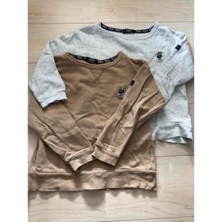 シマムラ(しまむら)のしまむら　キッズ　POLO トレーナー　110cm   2枚(Tシャツ/カットソー)