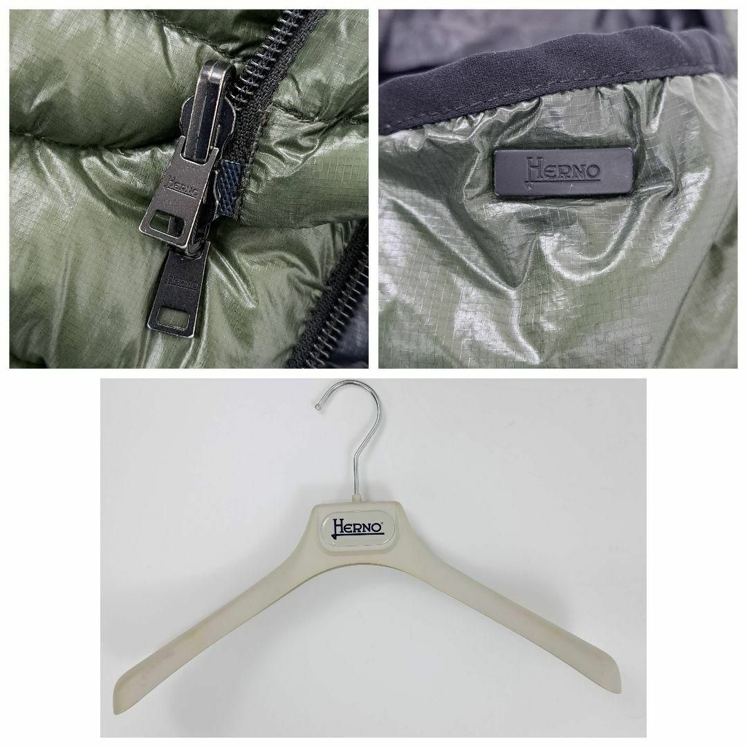 HERNO - 美品☆HERNO ヘルノ リバーシブル ダウンジャケット HERNO - 美品☆HERNO ヘルノ リバーシブル ダウンジャケット