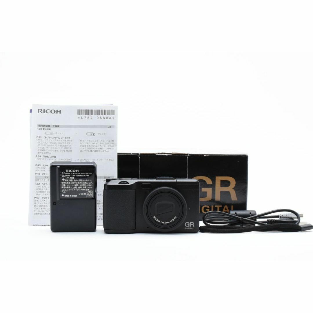 RICOH リコー GR DIGITAL IV 4 コンパクト デジタルカメラの通販 RICOH リコー GR DIGITAL IV 4 コンパクト デジタルカメラの通販