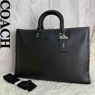 COACH - コーチ COACH ゴッサム C5318 ブラック レザー バッグ COACH - コーチ COACH ゴッサム C5318 ブラック レザー バッグ