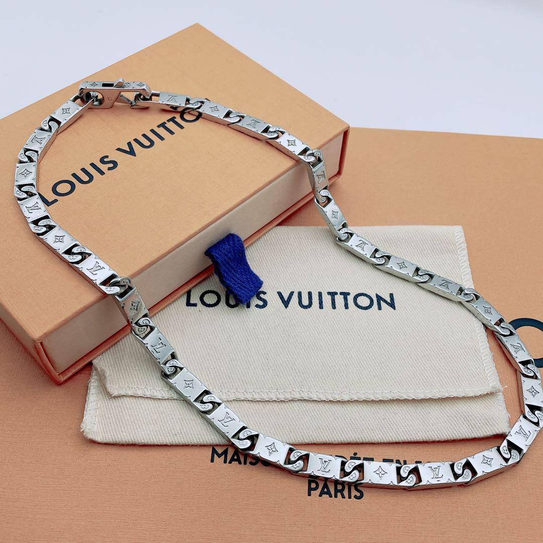 LOUIS VUITTON - LOUIS VUITTON ネックレス タイドアップ LOUIS VUITTON - LOUIS VUITTON ネックレス タイドアップ