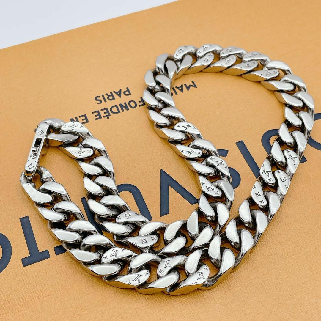 LOUIS VUITTON - LOUIS VUITTON コリエ チェーン リンクス LOUIS VUITTON - LOUIS VUITTON コリエ チェーン リンクス