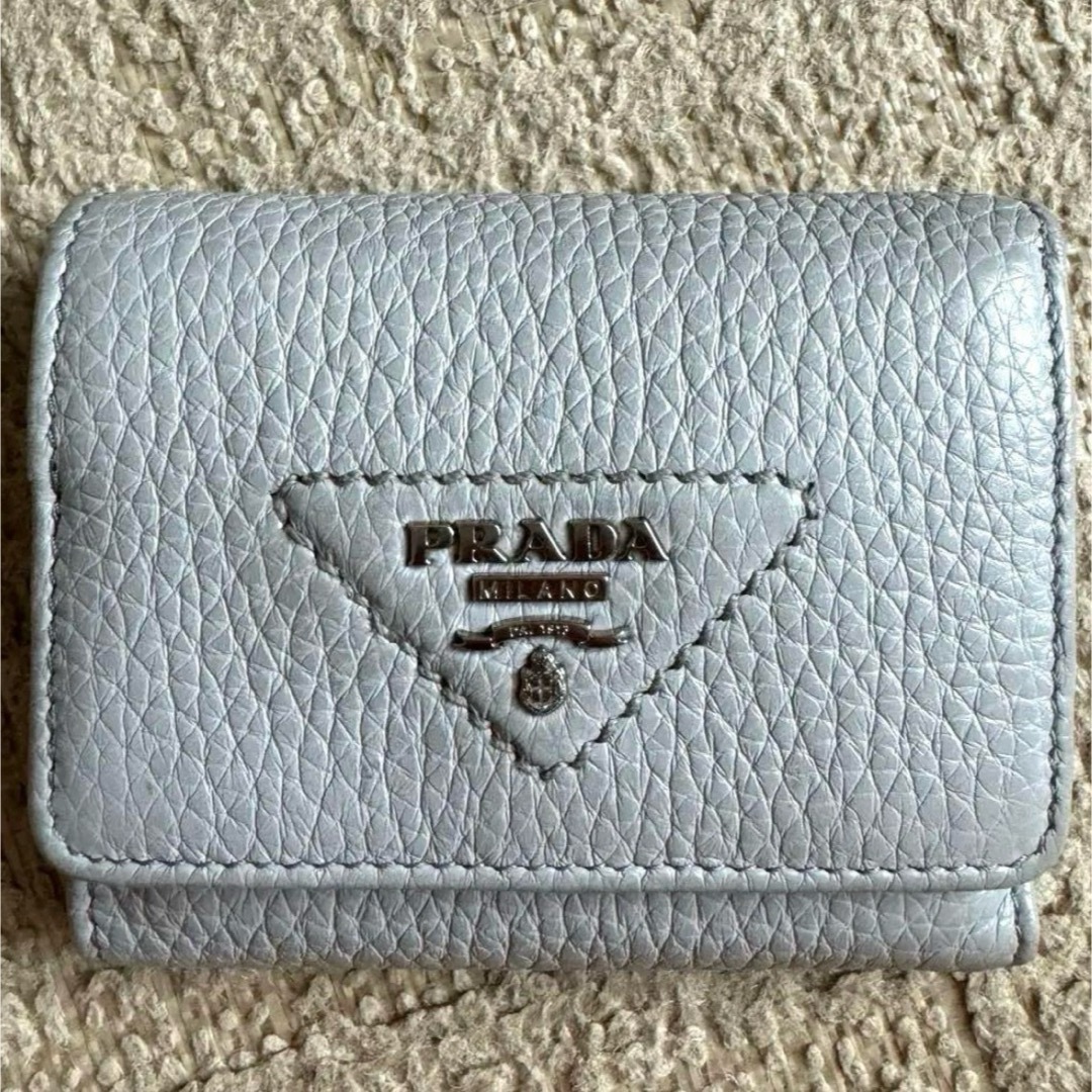 PRADA - PRADA プラダ ヴィッテロダイノレザー ミニ財布の通販 PRADA - PRADA プラダ ヴィッテロダイノレザー ミニ財布の通販