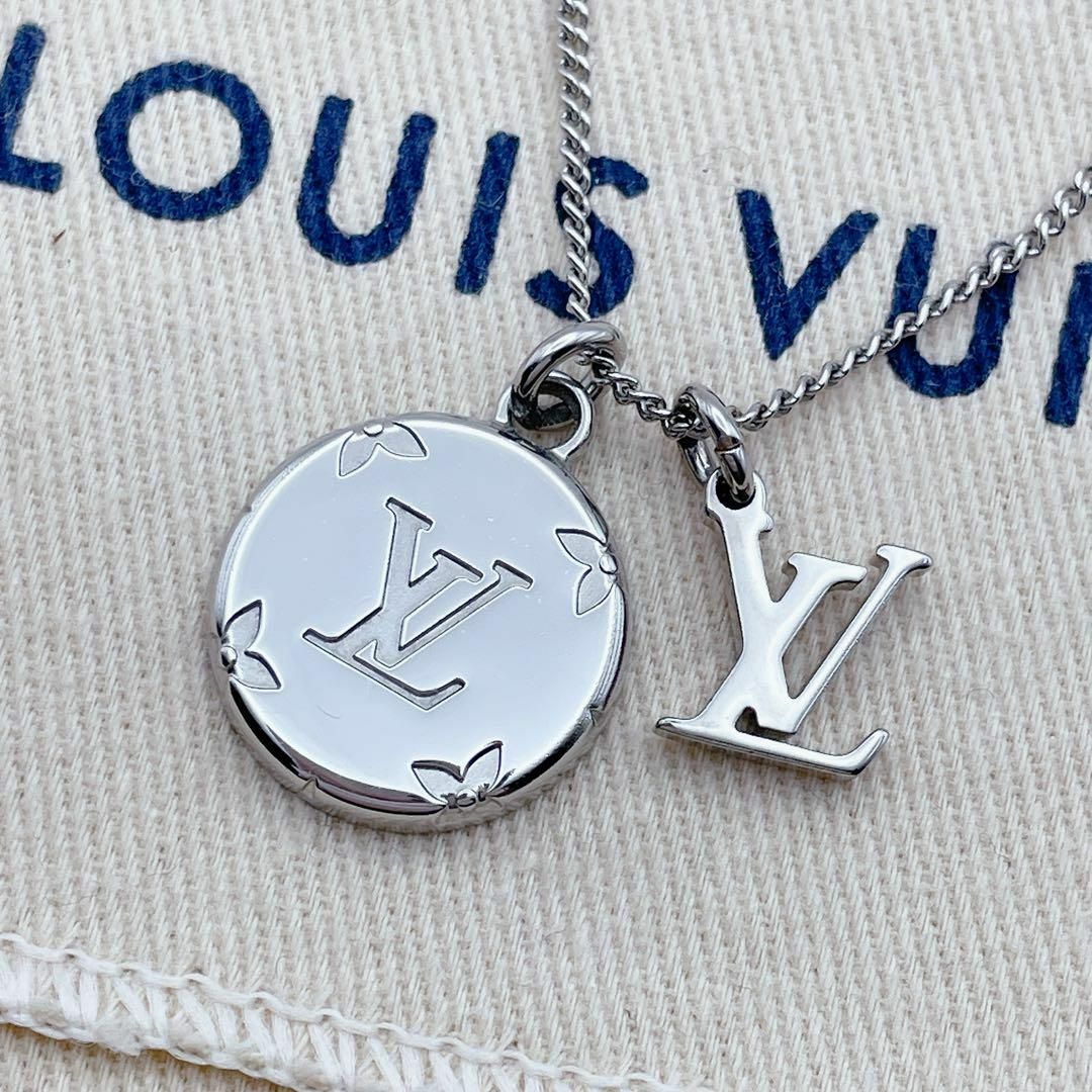 LOUIS VUITTON - LOUIS VUITTON リング ネックレス チェーン LOUIS VUITTON - LOUIS VUITTON リング ネックレス チェーン