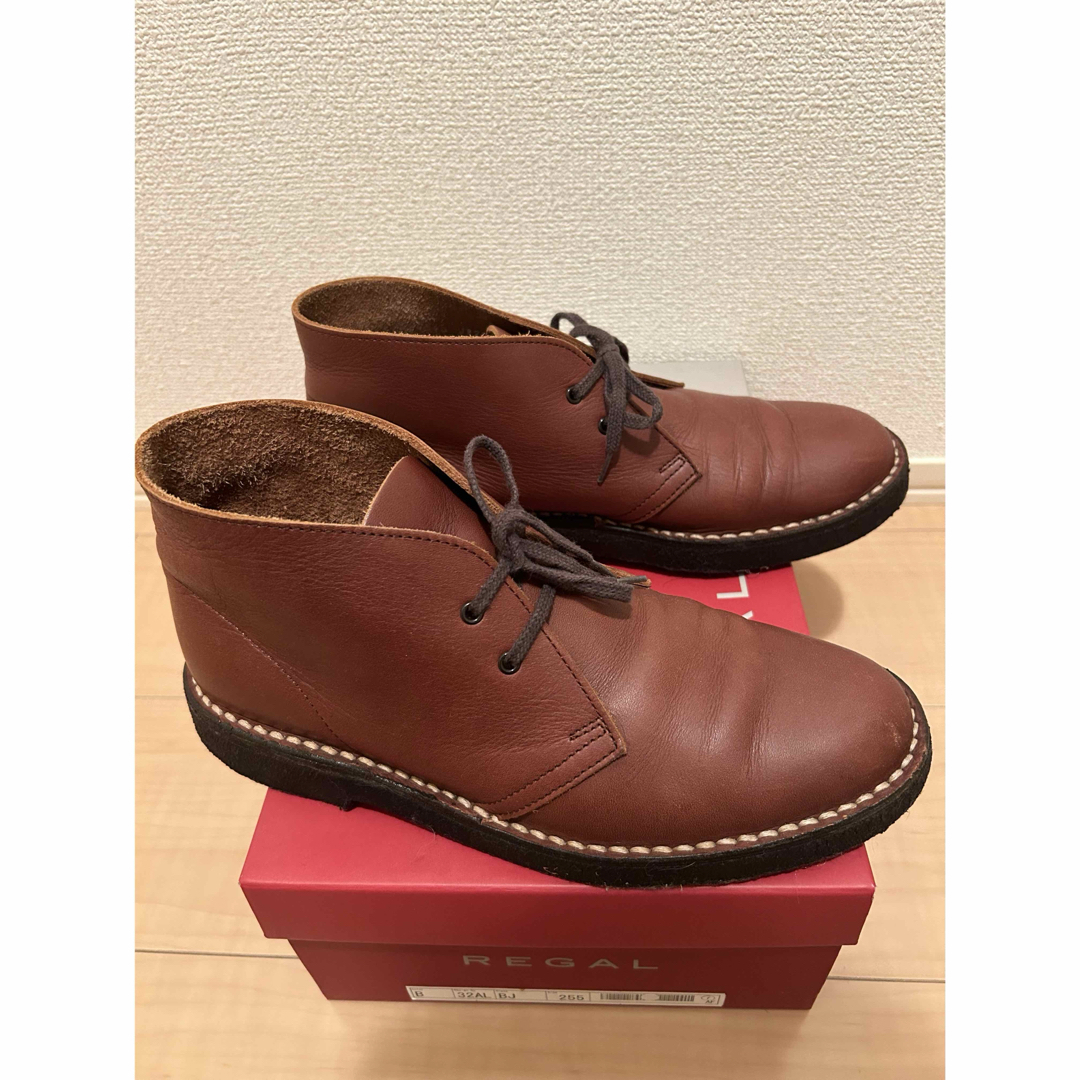 REGAL - リーガル REGAL レザーシューズ 茶色ブラウン表記サイズ REGAL - リーガル REGAL レザーシューズ 茶色ブラウン表記サイズ