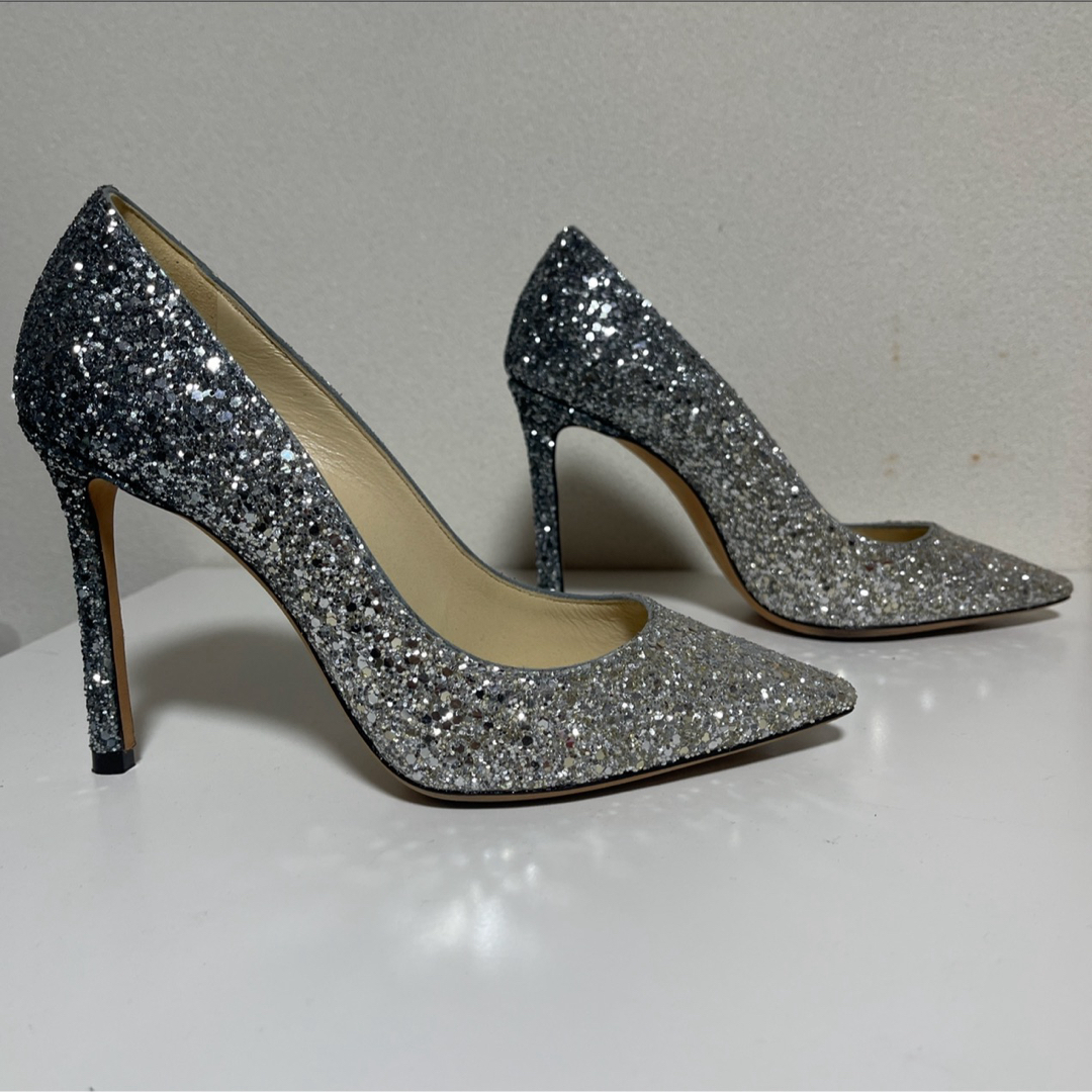 JIMMY CHOO - ジミーチュウ ロミー100 34ハーフサイズの通販 by JIMMY CHOO - ジミーチュウ ロミー100 34ハーフサイズの通販 by