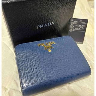 PRADA - 【PRADA】長財布 サフィアーノレザー 二つ折り財布 PRADA - 【PRADA】長財布 サフィアーノレザー 二つ折り財布