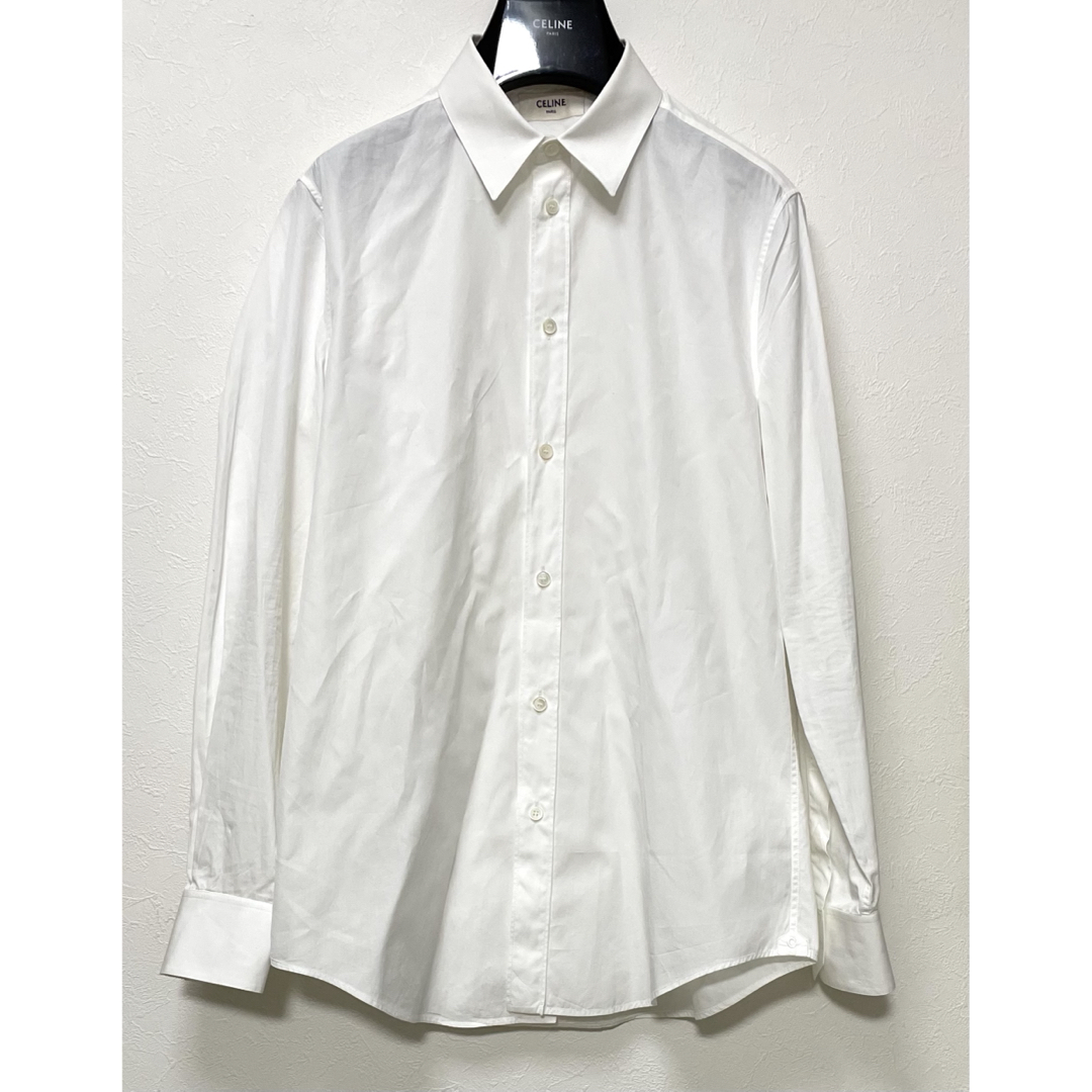 CELINE - 19SS Celine ドラッグストアカラー ホワイトシャツ 38 CELINE - 19SS Celine ドラッグストアカラー ホワイトシャツ 38