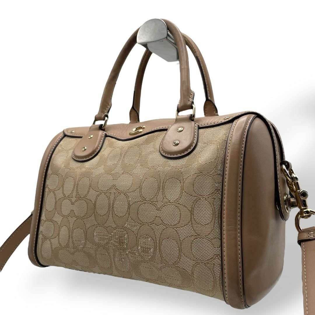 COACH - 良品 コーチ 2way ショルダーバッグ ミニボストンバッグ COACH - 良品 コーチ 2way ショルダーバッグ ミニボストンバッグ