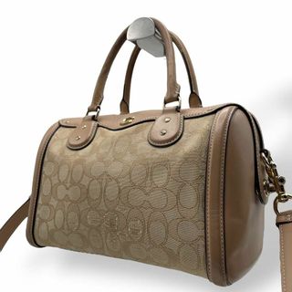 COACH - 良品 コーチ 2way ショルダーバッグ ミニボストンバッグ COACH - 良品 コーチ 2way ショルダーバッグ ミニボストンバッグ