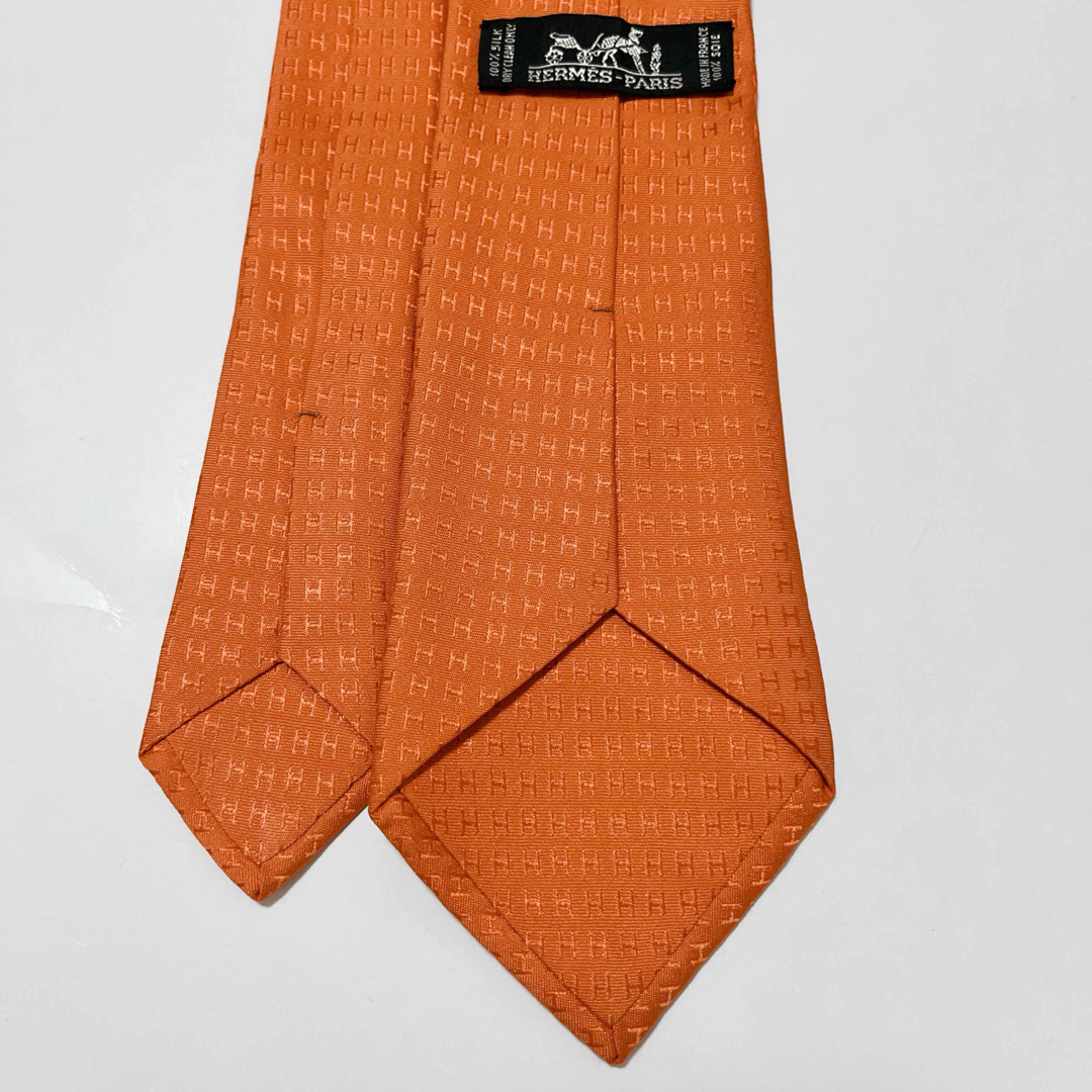 HERMES - 美品 エルメス ネクタイ ハイブランド H柄 ファソネ HERMES - 美品 エルメス ネクタイ ハイブランド H柄 ファソネ