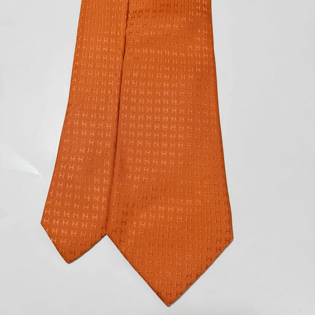 HERMES - 美品 エルメス ネクタイ ハイブランド H柄 ファソネ HERMES - 美品 エルメス ネクタイ ハイブランド H柄 ファソネ