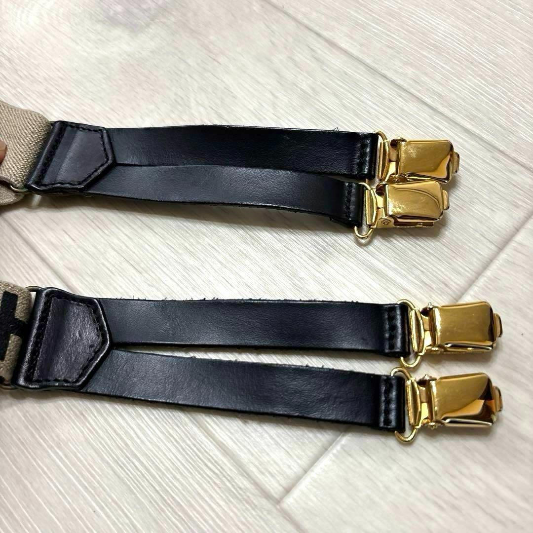 ファッションなデザイン CHANEL サスペンダー ロゴ シャネル CHANEL ヴィンテージ - 小物