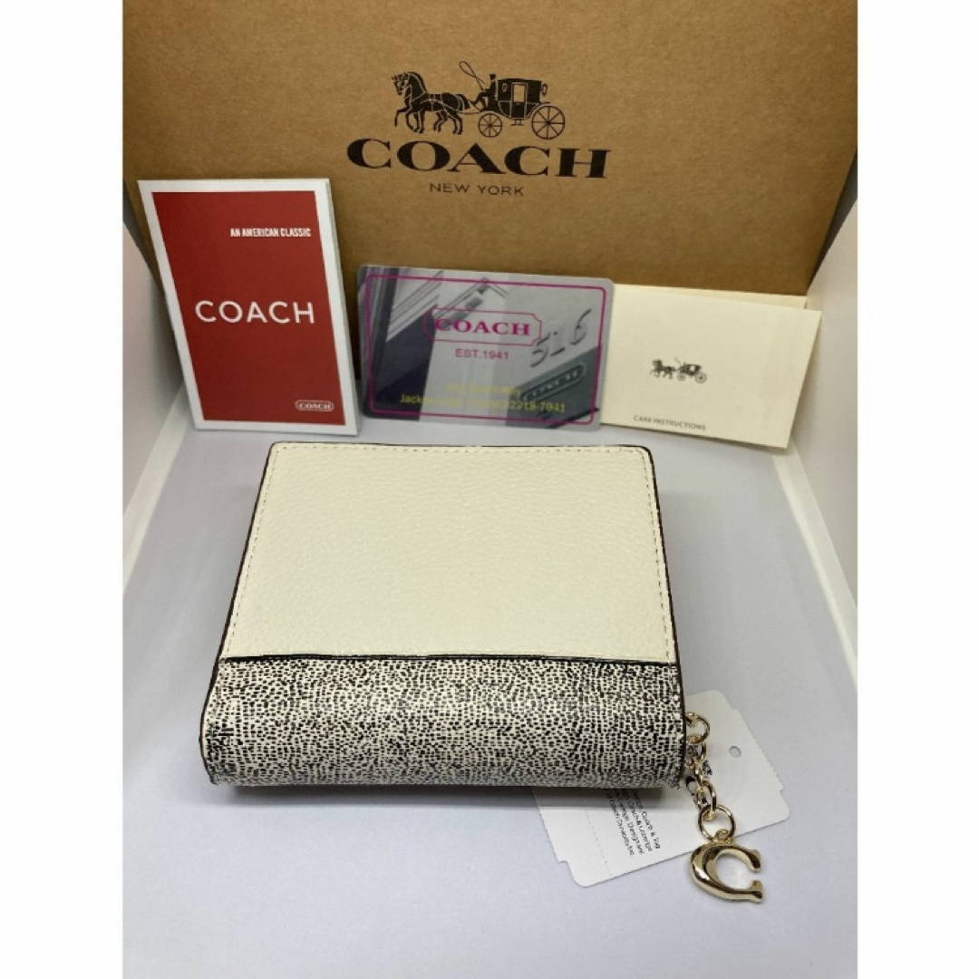 COACH - COACH コーチ C7433 二つ折り財布 ディズニー x キース COACH - COACH コーチ C7433 二つ折り財布 ディズニー x キース