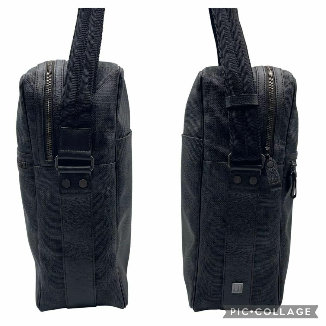 Dunhill - 極美品 ダンヒル 大容量 ショルダーバッグ クロス Dunhill - 極美品 ダンヒル 大容量 ショルダーバッグ クロス