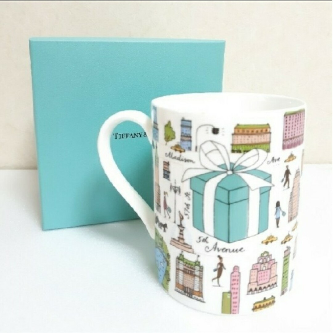 Tiffany & Co. - ティファニー NY限定A 5TH AVENUE マグカップの Tiffany & Co. - ティファニー NY限定A 5TH AVENUE マグカップの