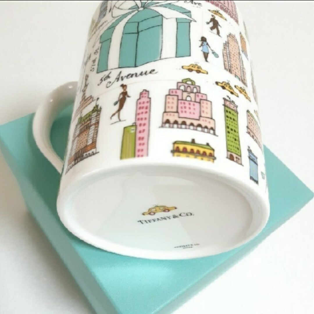 Tiffany & Co. - ティファニー NY限定A 5TH AVENUE マグカップの Tiffany & Co. - ティファニー NY限定A 5TH AVENUE マグカップの