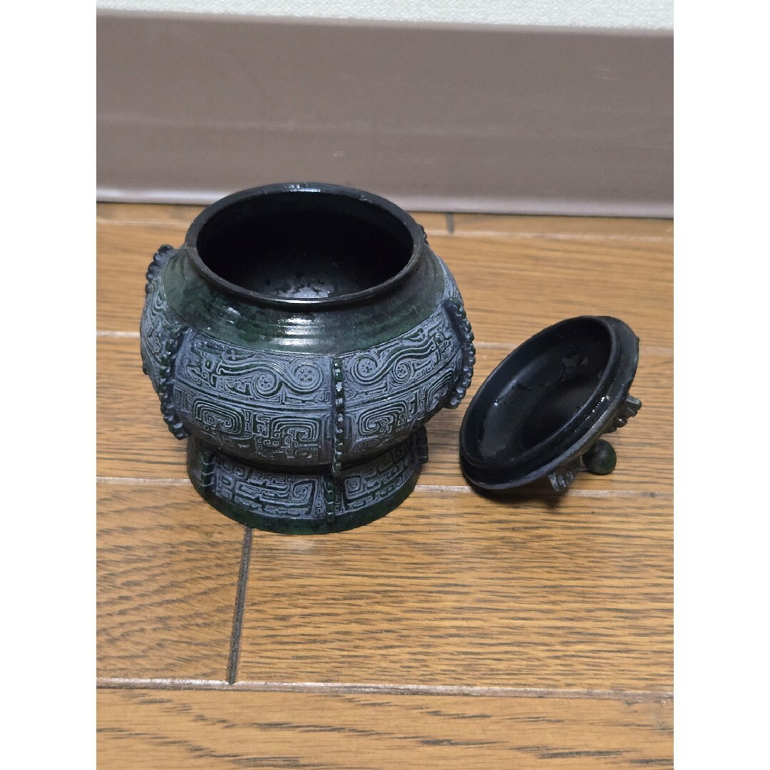 有蓋䍌 中国の古代青銅器 レプリカ ミニチュア 青銅 ゆうがい 有蓋䍌 中国の古代青銅器 レプリカ ミニチュア 青銅 ゆうがい