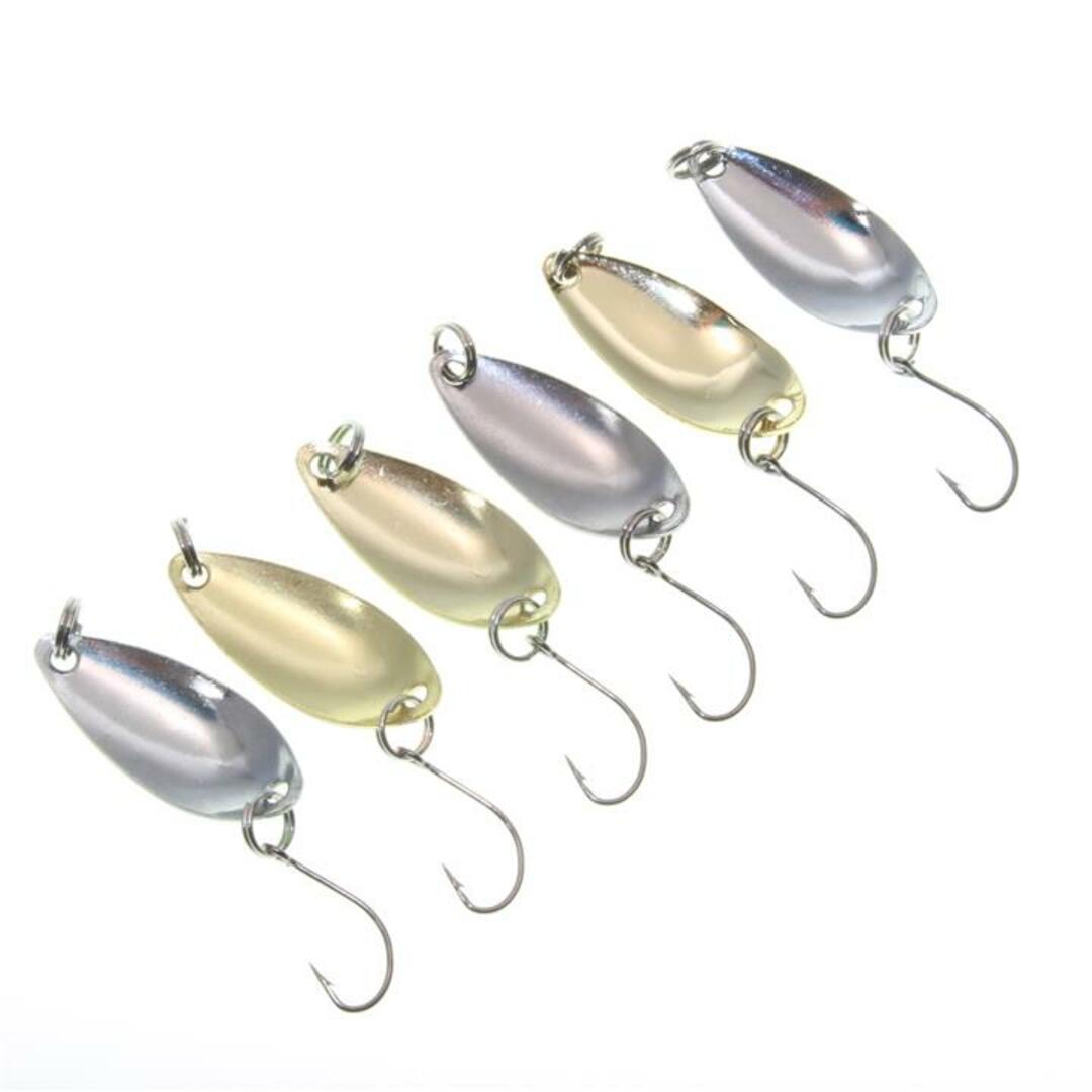ルアーセット 新品 スプーン 3.7g 6個セット トラウト 渓流 管 ルアーセット 新品 スプーン 3.7g 6個セット トラウト 渓流 管
