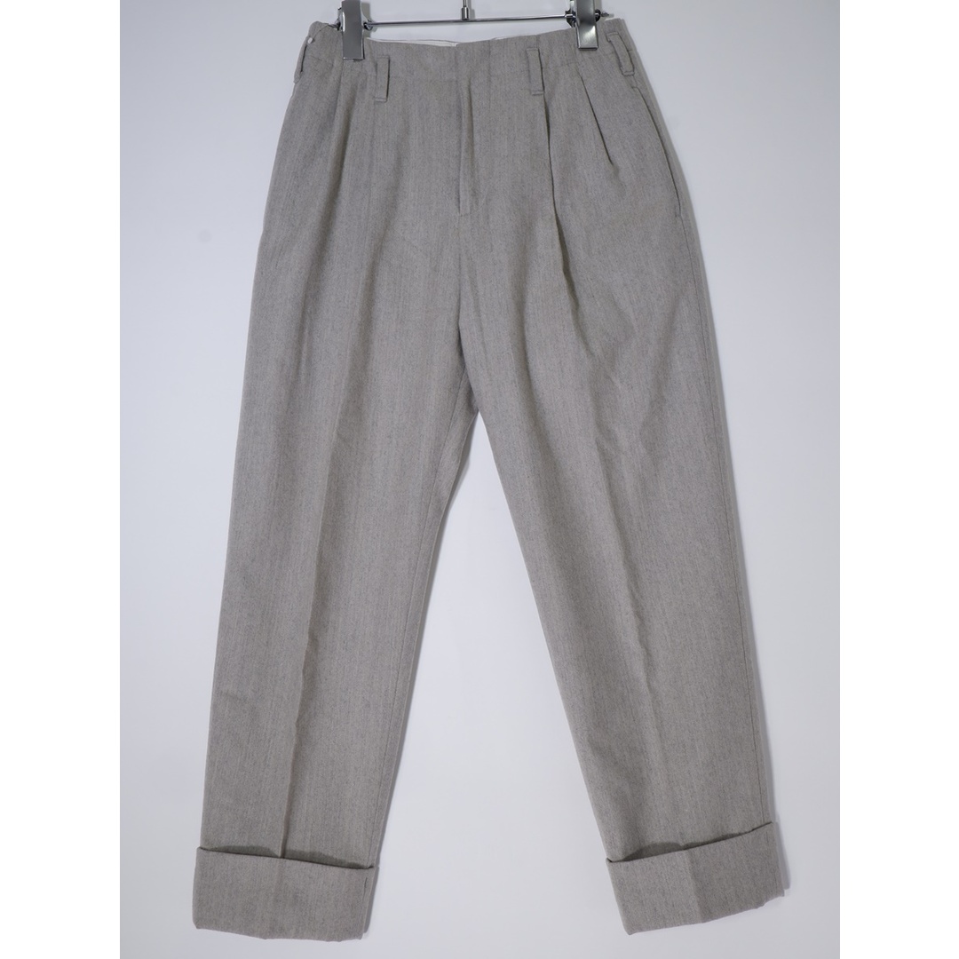 MARGARET HOWELL - MARGARET HOWELLマーガレットハウエル LIGHT FLANNEL TROUSERS フランネルウールカシミヤ トラウザーパンツ【1】【LPTA77818】