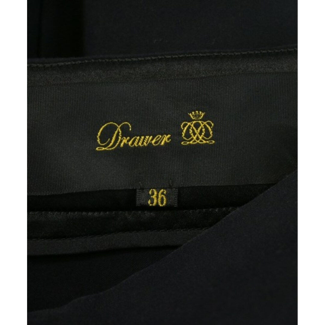 Drawer - Drawer ドロワー ロング・マキシ丈スカート 36(S位) 黒 Drawer - Drawer ドロワー ロング・マキシ丈スカート 36(S位) 黒