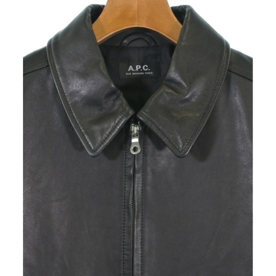 A.P.C. アーペーセー スタジャン -(M位) こげ茶 【古着】【中古 A.P.C. アーペーセー スタジャン -(M位) こげ茶 【古着】【中古